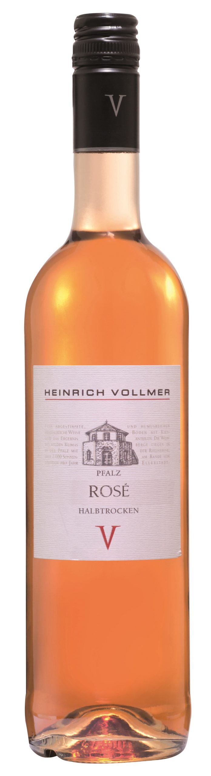 2022 Blauer Portugieser Rosé halbtrocken - Weingut Heinrich Vollmer GmbH &
